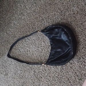 Vintage lumured black purse